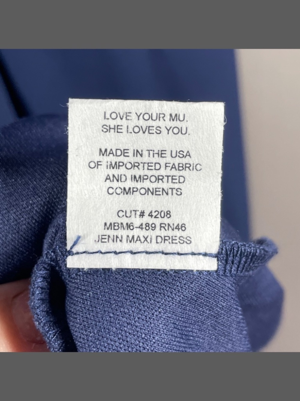 NEW Show Me Your Mumu Dress Womens Small blue crepe maxi cocktail wedding formal - Picture 8 of 12